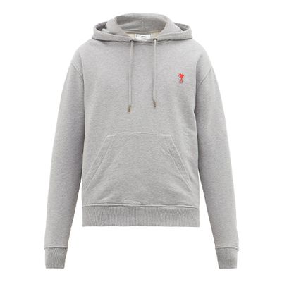 Ami De Coeur Cotton Hooded Sweatshirt from AMI