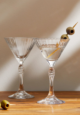 Set Of 2 Martini Glasses from M&S 