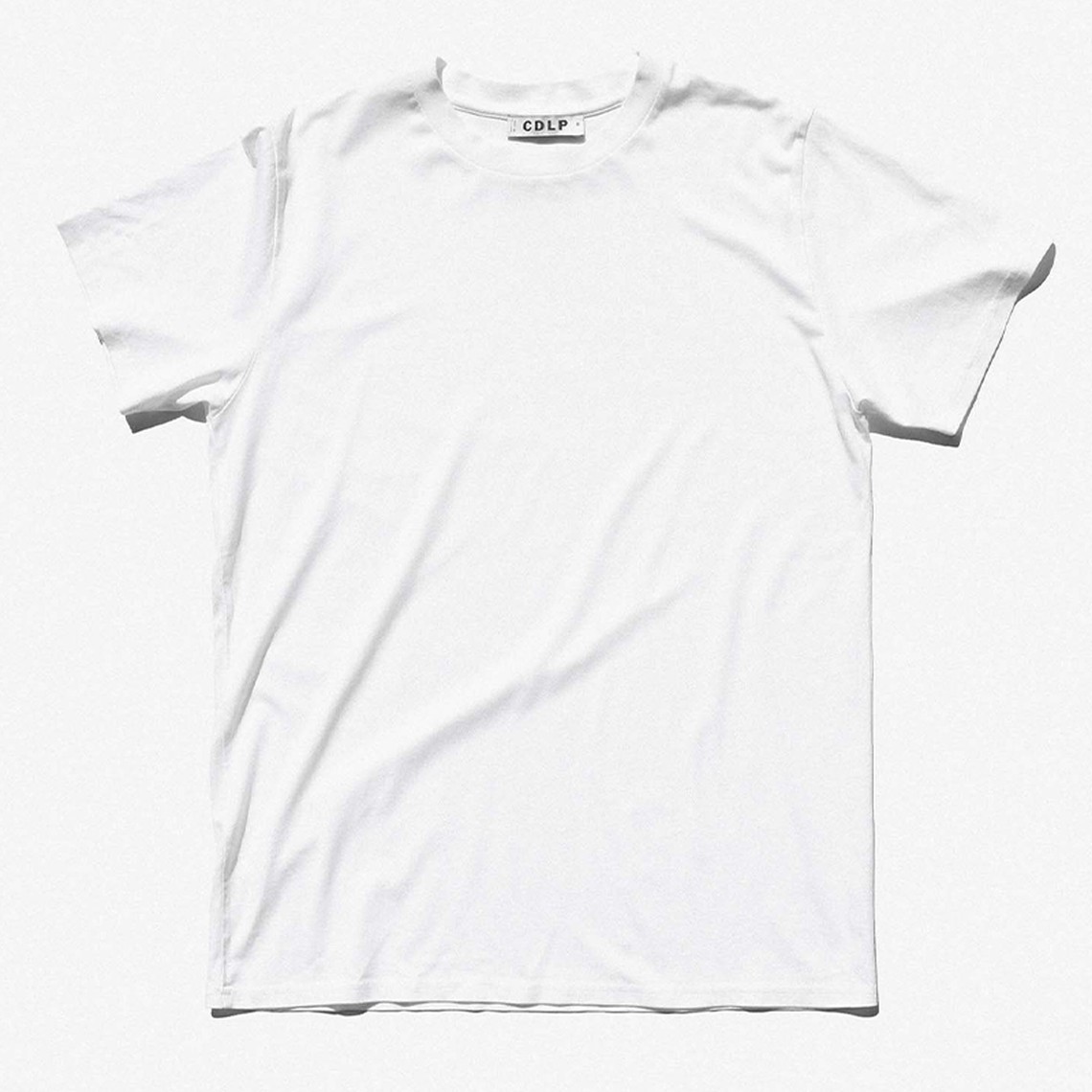 Crew Neck T Shirt In White