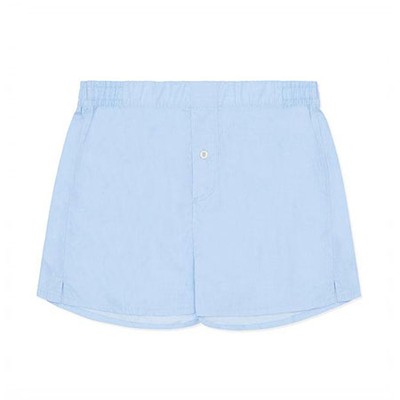 Boxer Shorts - Light Blue Weave from Hamilton and Hare