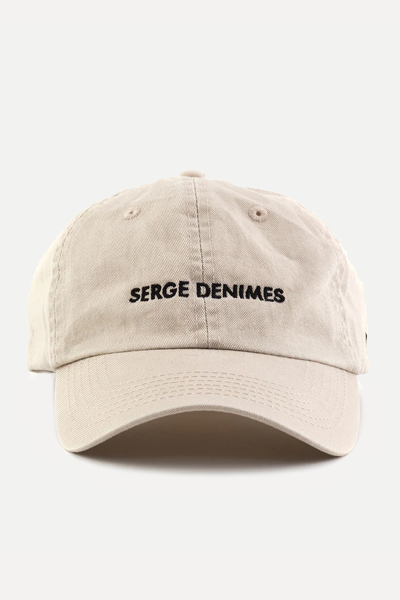 Beige Essential Dad Cap from Serge Denimes