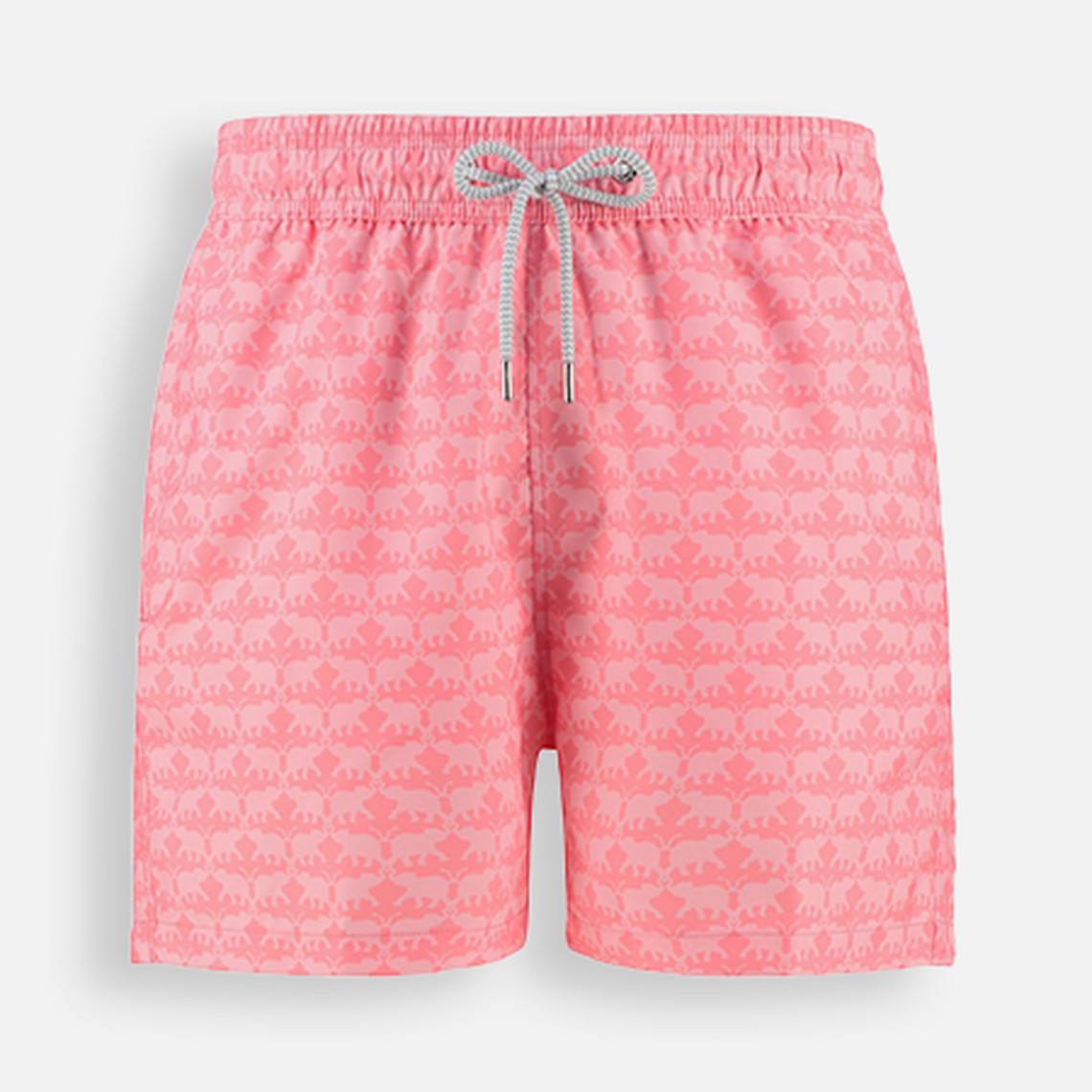 Elephant Dance Pink Staniel Swim Short from Love Brand & Co