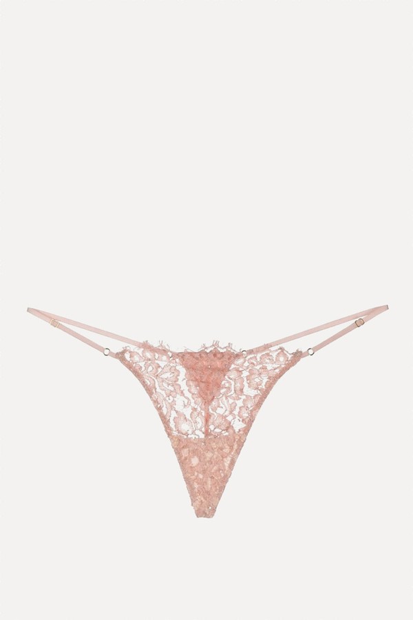 Beaded Lace G-String from Kiki De Montparnasse