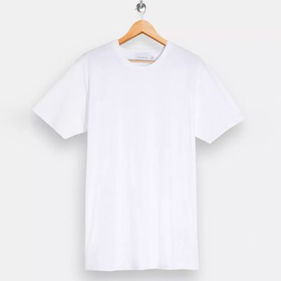 White Organic Cotton T-Shirt from Topman