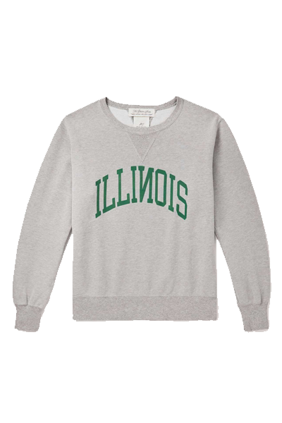 Flocked Cotton-Jersey Sweatshirt from Remi Relief