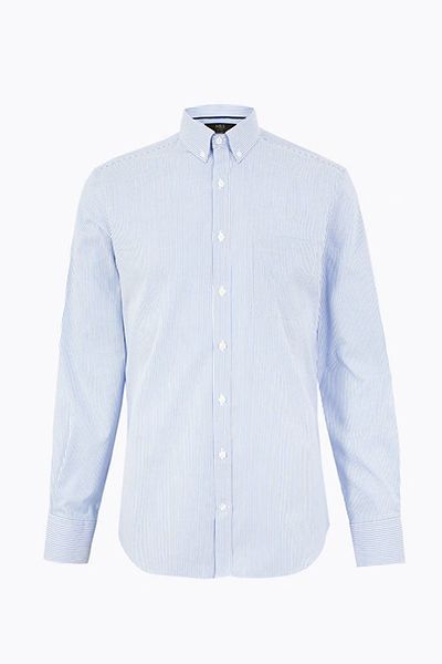 Tailored Fit Bengal Stripe Shirt from M&S