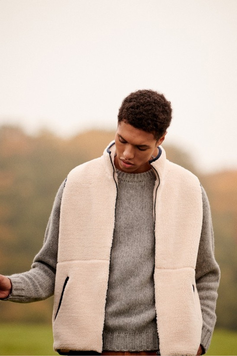 Mosley Cardigan, £130 | Octobre