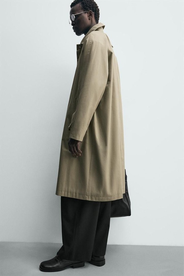 Relaxed Fit Trench Coat from Zara