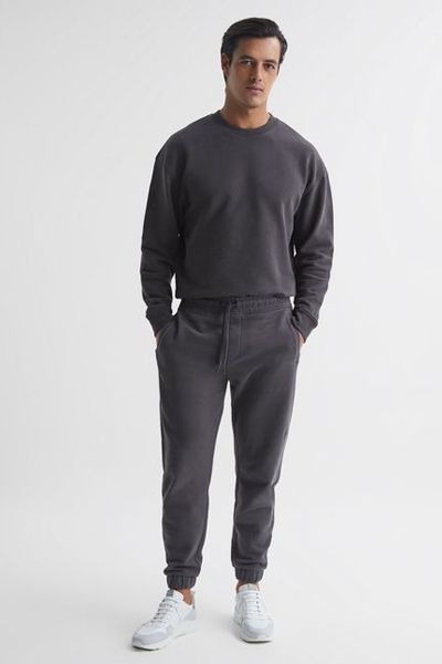 Ali Oversized Garment Dye Joggers  from Reiss  