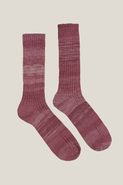 Royalties Men’s Summer Cotton Socks Rose