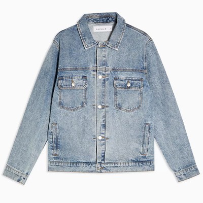 Considered Light Wash Organic Cotton Denim Jacket