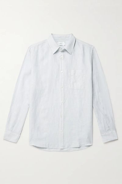 Garment-Dyed Linen Shirt 