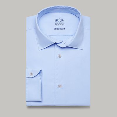 Light Blue Stretch Nylon Shirt