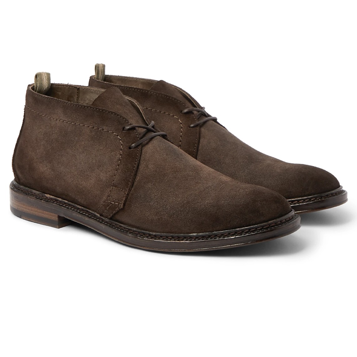 Hopkins Burnished-Suede Chukka Boots from Officine Creative