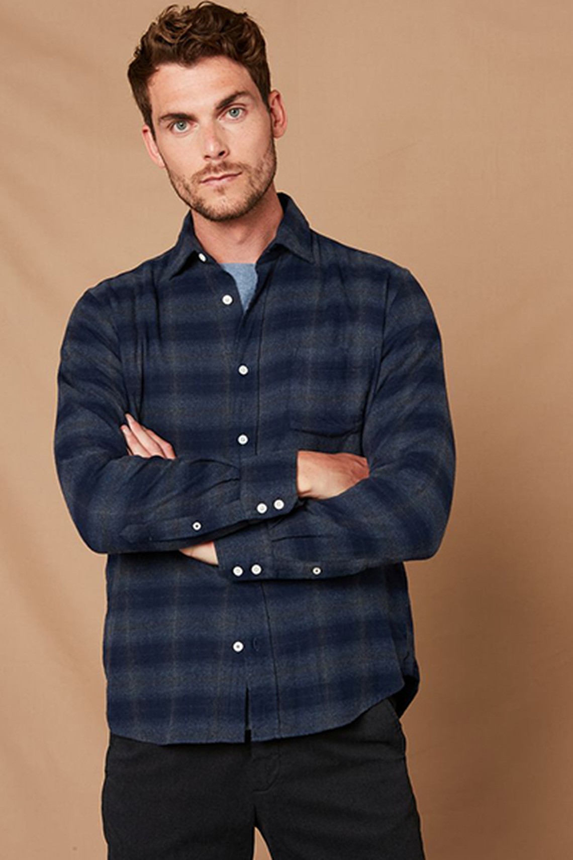 Checked Flannel Paul Regular Shirt