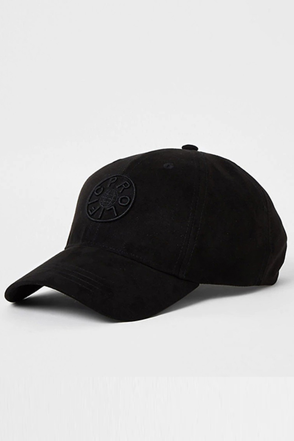 Prolific Black Suedette Cap