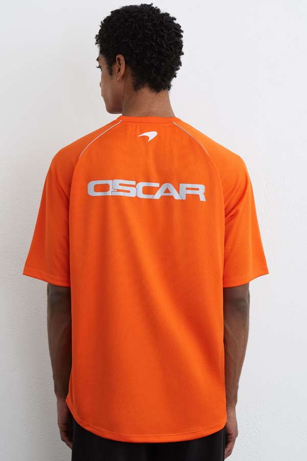 Dexor McLaren Racing Relaxed Contrast Driver T-Shirt Unisex-Fit