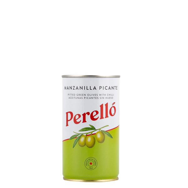 Manzanilla Spicy Pitted Olives from Perelló