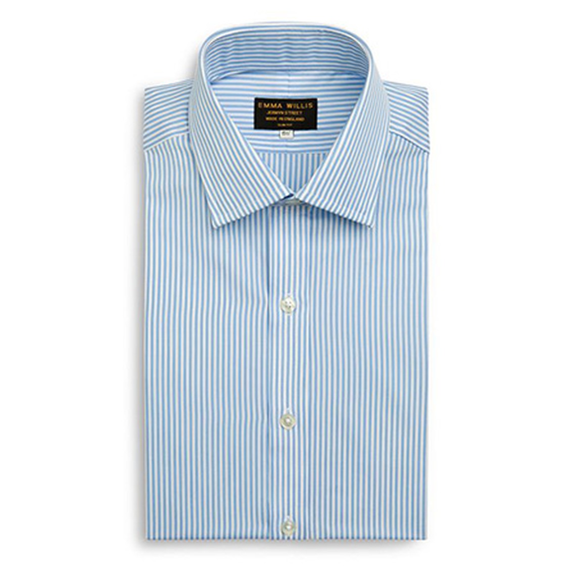 Sky Bengal Striped Cotton Shirt