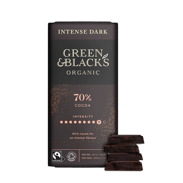 Organic Dark Chocolate Bar from Green & Blacks