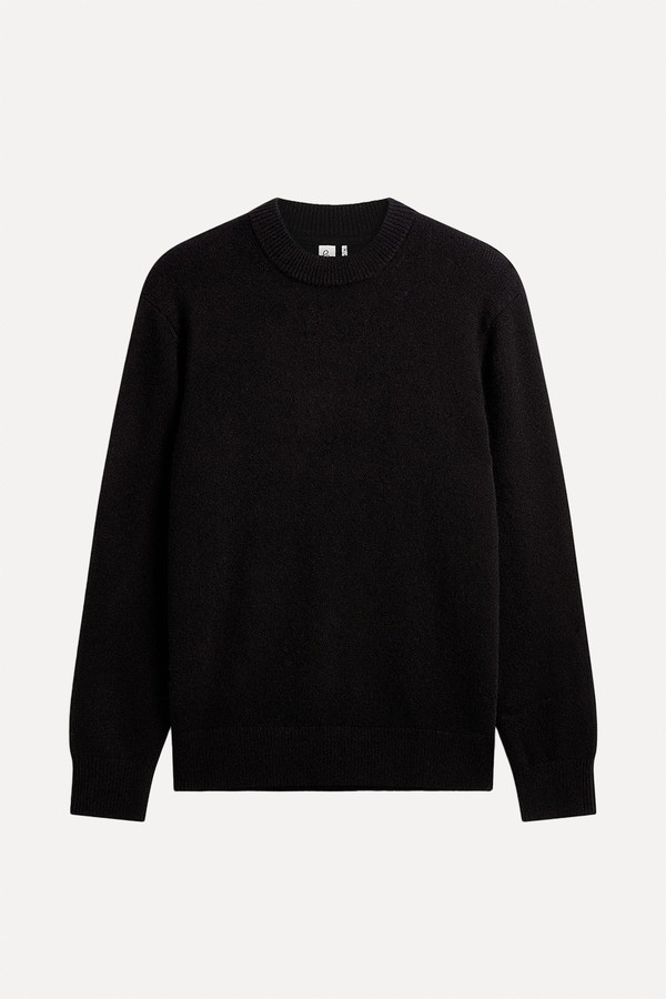 Cashmere Mid-Weight Crew Neck Jumper from Rise & Fall