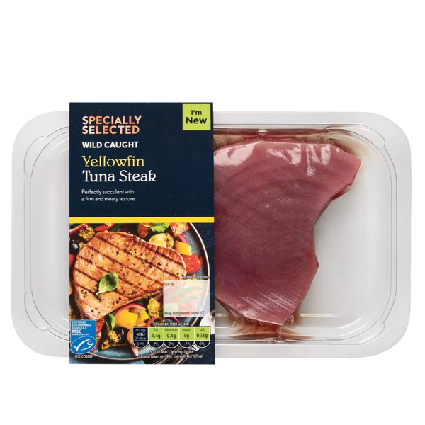 Wild Caught Yellowfin Tuna Steak
