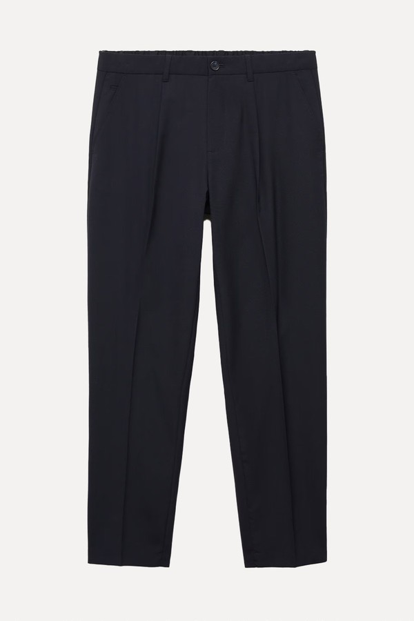 Slim-Fit Suit Trousers