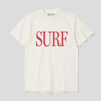 Surfer Text Tee from Edmmond