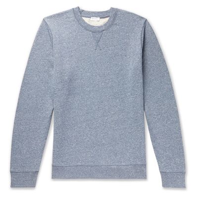 Mélange Cotton-Jersey Sweatshirt from Sunspel