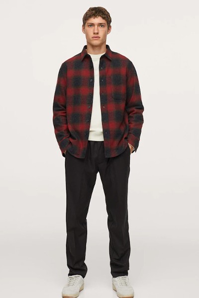 Checked Flannel Shirt