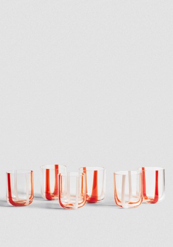 Set Of Six Mila Tumblers from OKA