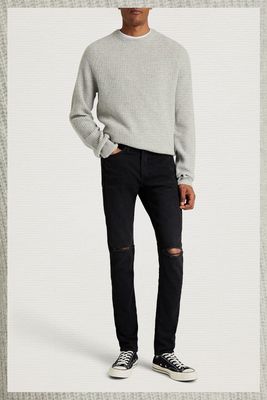 Pierce Mélange Ribbed Cashmere Sweater from Rag & Bone