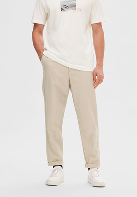 Slim Fit Tapered Trousers 