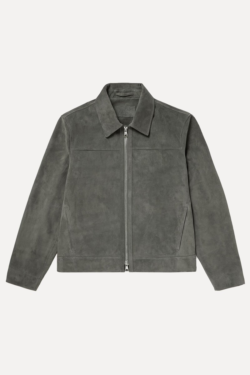 Suede Coach Jacket from Mr P.