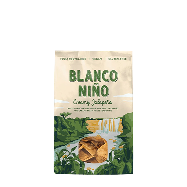 Creamy Jalapeño Tortilla Chips from Blanco Nino 