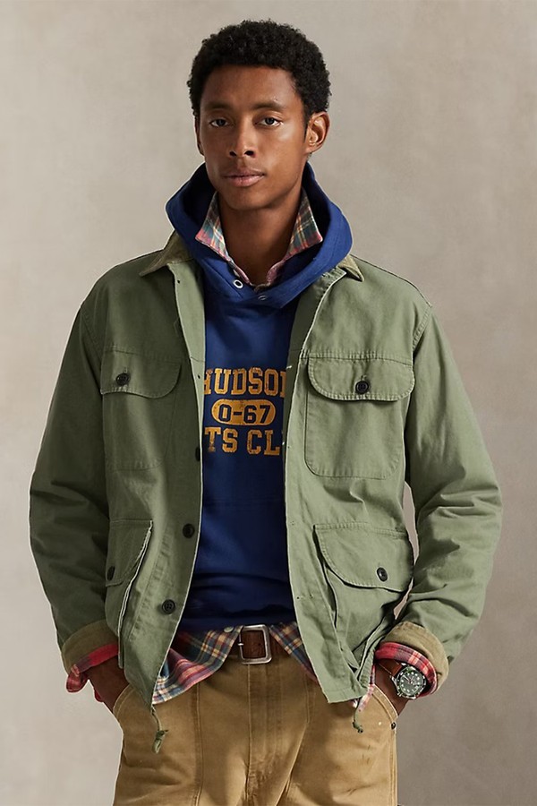 Cotton Canvas Overshirt