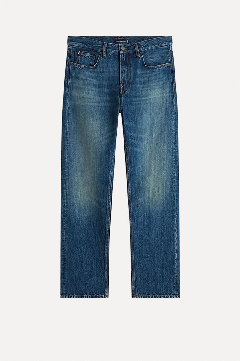 Dover Whiskered Regular Straight Leg Jeans
