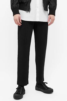 JF150 Pants in Black from Homme Plissé Issey Miyake