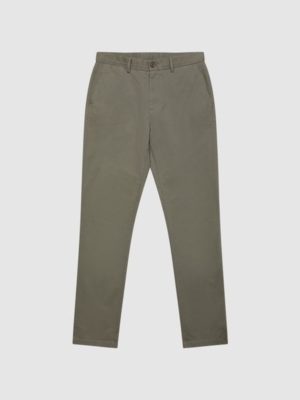 Washed Slim Fit Chinos