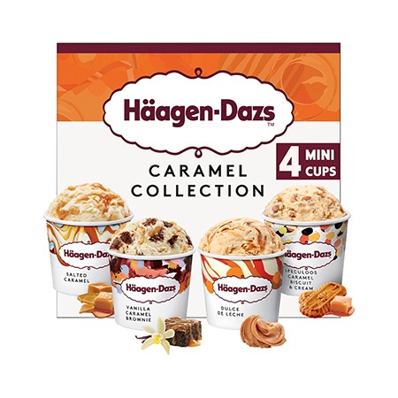 Caramel Collection Mini Cups Ice Cream from Häagen-Dazs