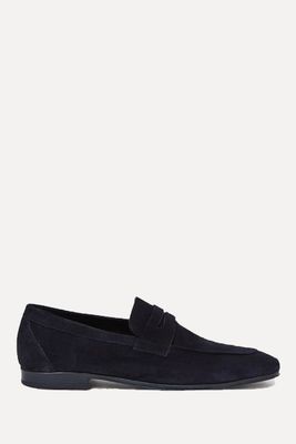Bray Suede Slip On Loafers from Reiss