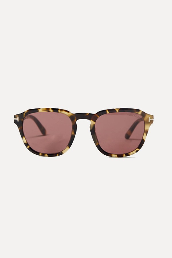Avery Square Tortoiseshell-Acetate Sunglasses from Tom Ford Eyewear