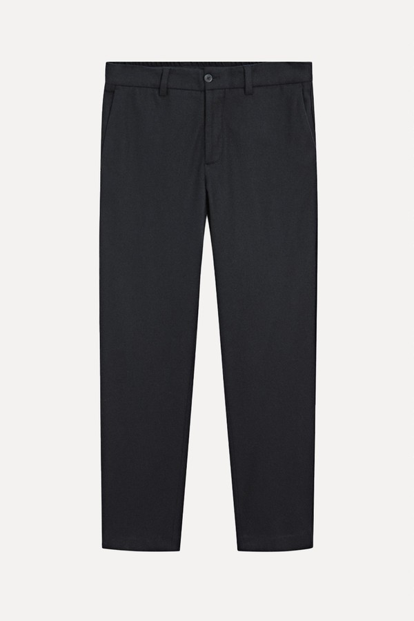 Wool Blend Suit Trousers from Massimo Dutti