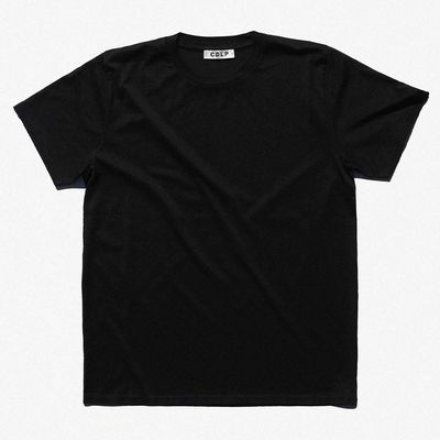 Crew Neck T Shirt In Black