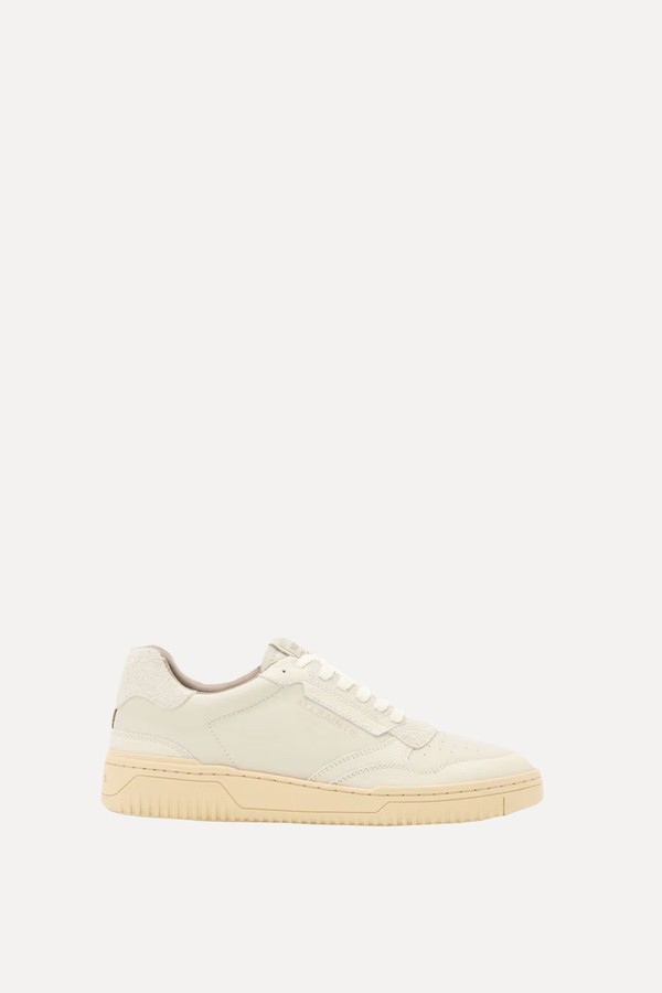Regan Leather Low Top Trainers