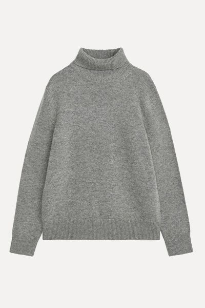 Merino Roll Neck Jumper from ARKET