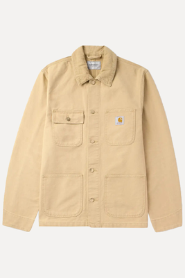 Michigan Corduroy-Trimmed Organic Cotton-Canvas Chore Jacket from Carhartt Wip