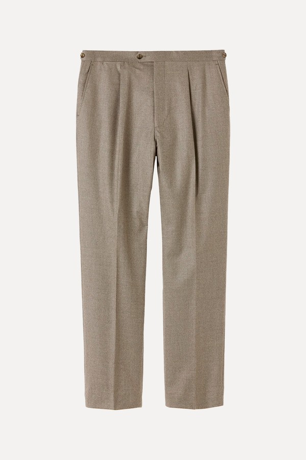 The Signature Made Flannel Trousers from Blugiallo