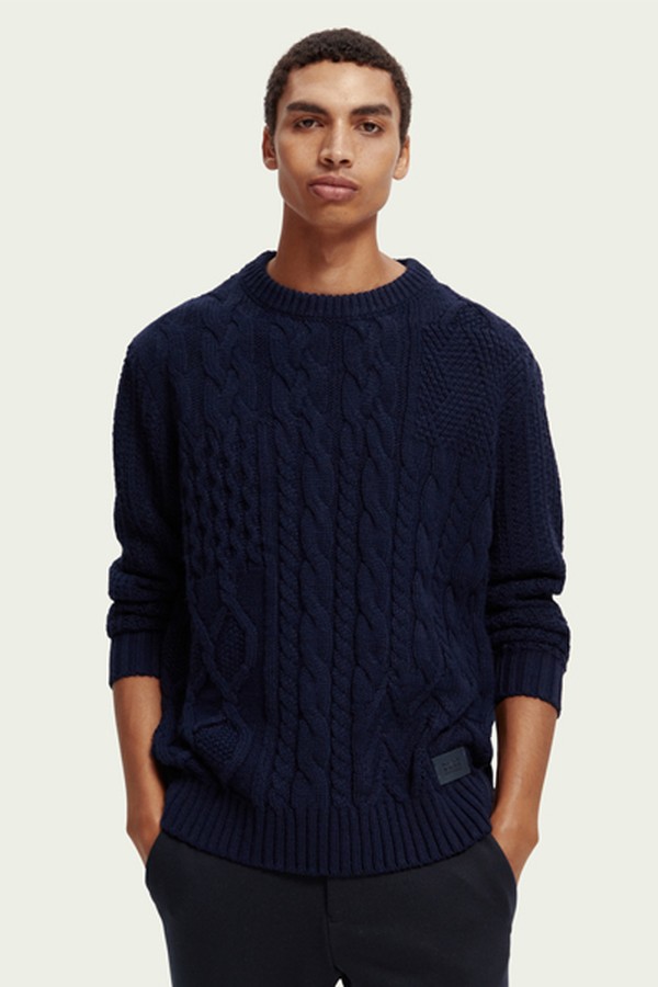 Structured Knit Sweater from Scotch & Soda