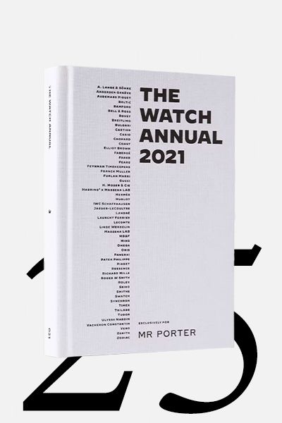 The Watch Annual 2021 Exclusive MR PORTER Edition Hardcover Book from The Watch Annual